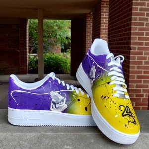Custom Airforce Ones Men's Size 10